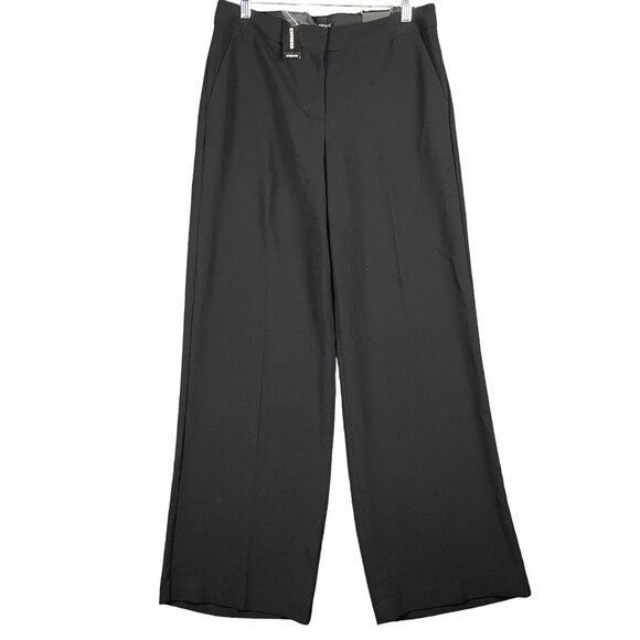 Express Black Wide Leg Pants - Picture 1 of 11
